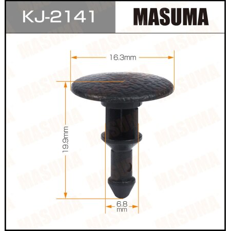 Retainer clip Masuma plastic, KJ-2141