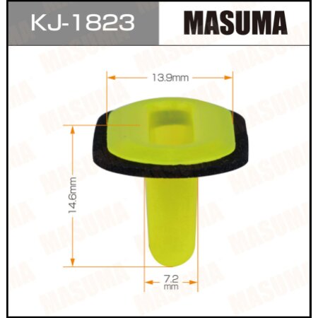 Retainer clip Masuma plastic, KJ-1823