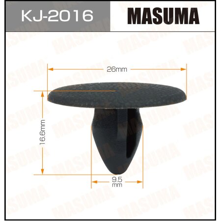 Retainer clip Masuma plastic, KJ-2016