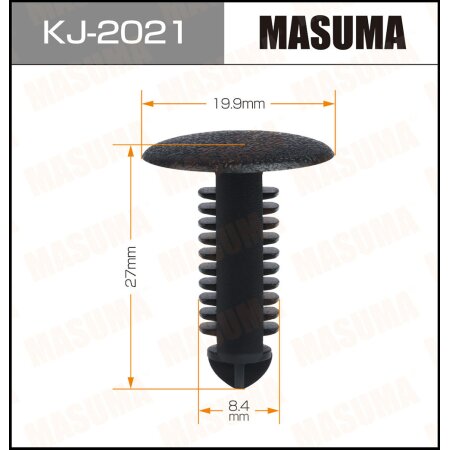 Retainer clip Masuma plastic, KJ-2021