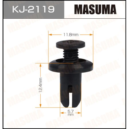 Retainer clip Masuma plastic, KJ-2119