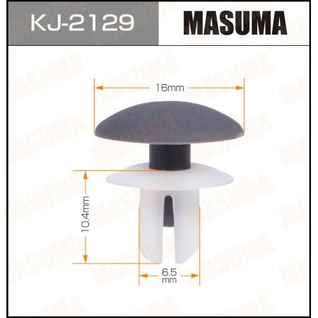 Retainer clip Masuma plastic, KJ-2129