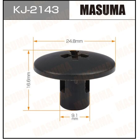 Retainer clip Masuma plastic, KJ-2143