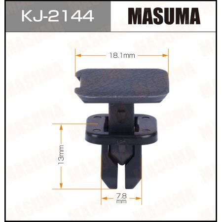 Retainer clip Masuma plastic, KJ-2144