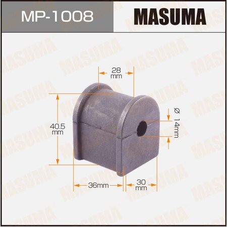 Stabilizer bar bushing Masuma, MP-1008