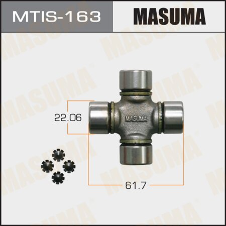 Driveshaft U-joint Masuma 22.06x61.7, MTIS-163