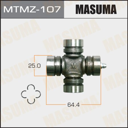 Driveshaft U-joint Masuma 25x43.6, MTMZ-107