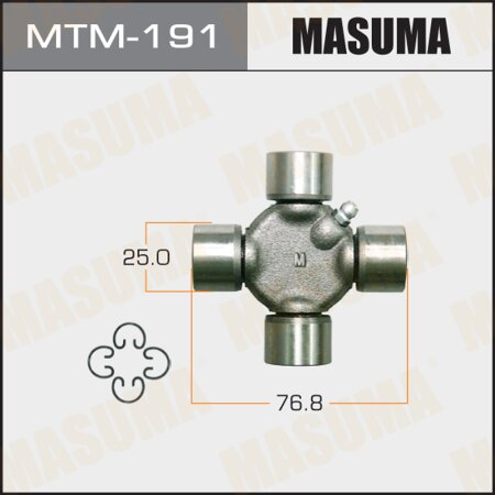 Driveshaft U-joint Masuma 25x76.8, MTM-191