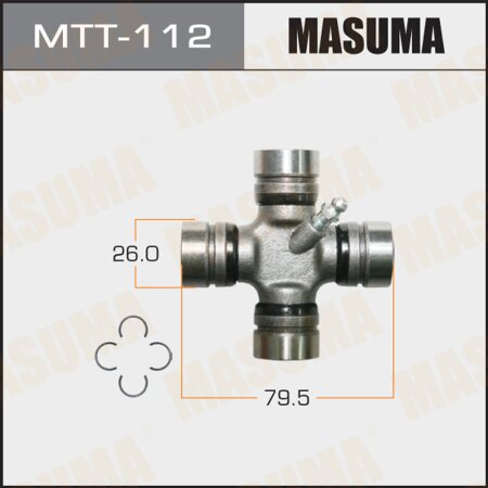 Driveshaft U-joint Masuma 26x56, MTT-112