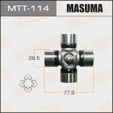 Driveshaft U-joint Masuma 28.5x77.9, MTT-114