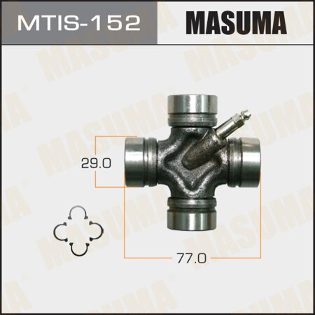 Driveshaft U-joint Masuma 29x53, MTIS-152