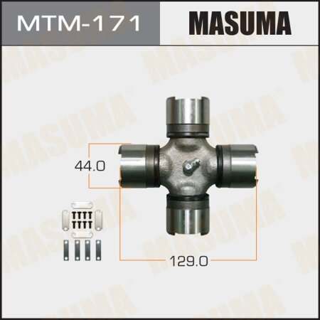 Driveshaft U-joint Masuma 44x129, MTM-171