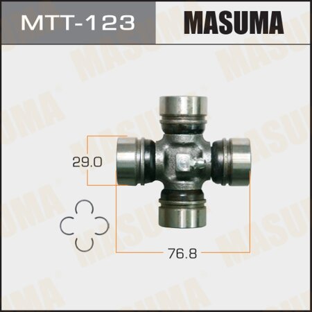 Driveshaft U-joint Masuma 29x52, MTT-123