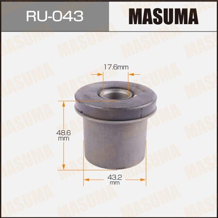 Silent block suspension bush Masuma, RU-043