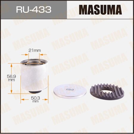 Silent block suspension bush Masuma, RU-433