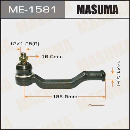 Tie rod end Masuma, ME-1581