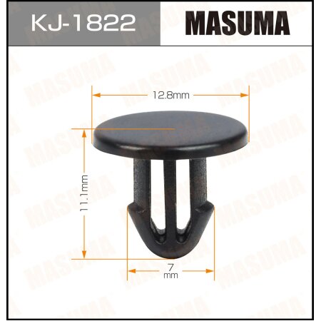 Retainer clip Masuma plastic, KJ-1822