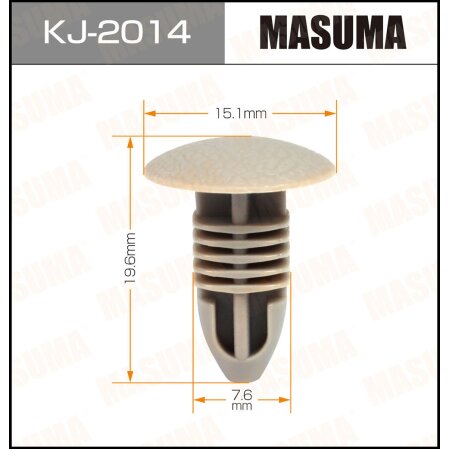 Retainer clip Masuma plastic, KJ-2014