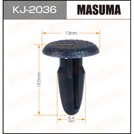 Retainer clip Masuma plastic, KJ-2036