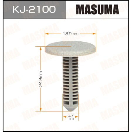 Retainer clip Masuma plastic, KJ-2100