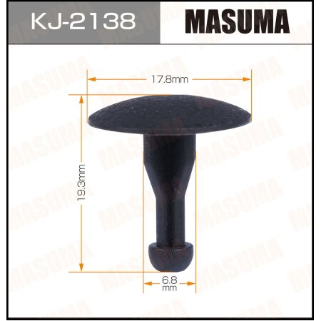 Retainer clip Masuma plastic, KJ-2138