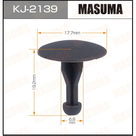 Retainer clip Masuma plastic, KJ-2139