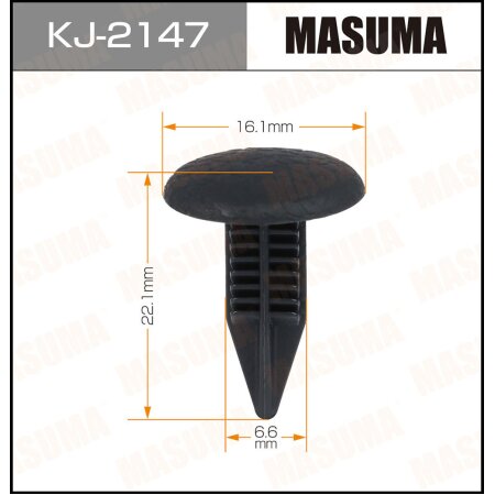 Retainer clip Masuma plastic, KJ-2147