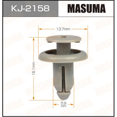 Retainer clip Masuma plastic, KJ-2158