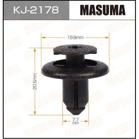 Retainer clip Masuma plastic, KJ-2178