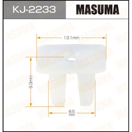 Retainer clip Masuma plastic, KJ-2233