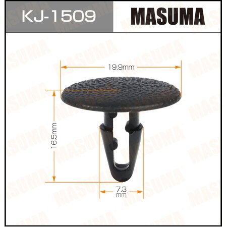 Retainer clip Masuma plastic, KJ-1509