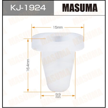 Retainer clip Masuma plastic, KJ-1924