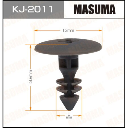 Retainer clip Masuma plastic, KJ-2011