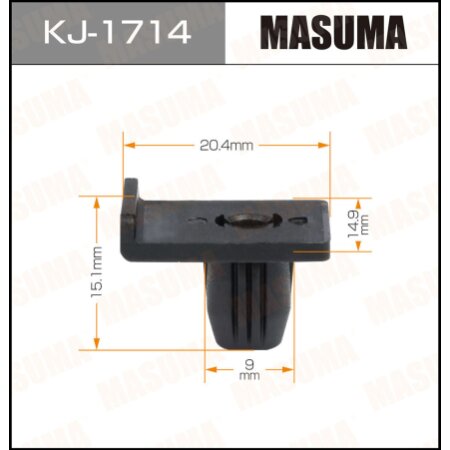 Retainer clip Masuma plastic, KJ-1714