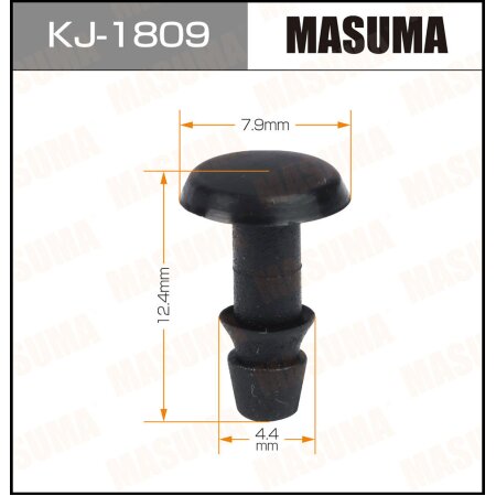 Retainer clip Masuma plastic, KJ-1809