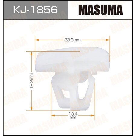 Retainer clip Masuma plastic, KJ-1856