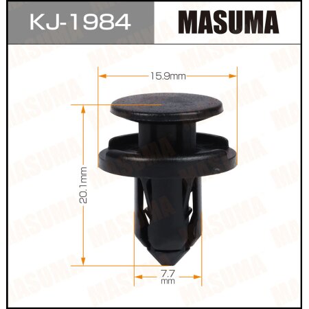 Retainer clip Masuma plastic, KJ-1984