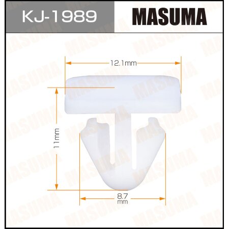 Retainer clip Masuma plastic, KJ-1989