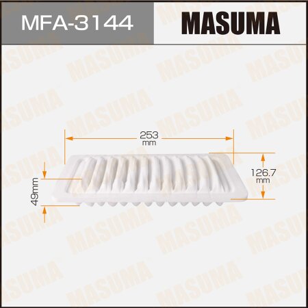 Air filter Masuma, MFA-3144