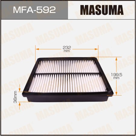 Air filter Masuma, MFA-592