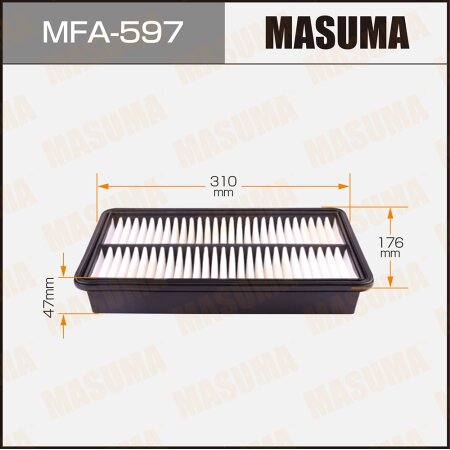 Air filter Masuma, MFA-597