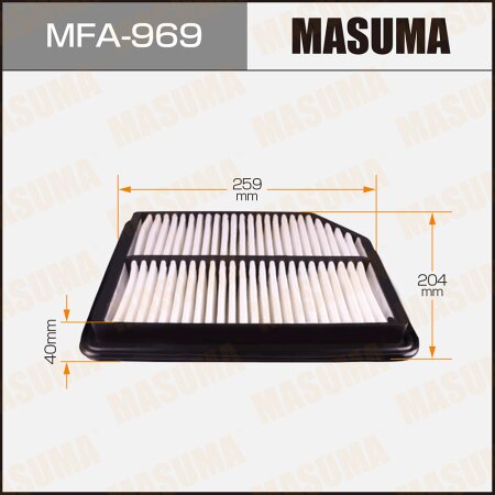 Air filter Masuma, MFA-969