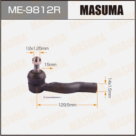 Tie rod end Masuma, ME-9812R