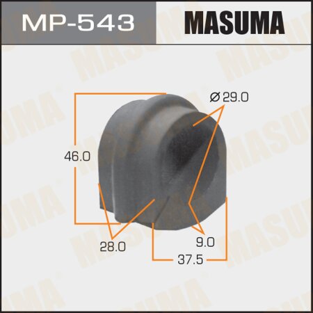 Stabilizer bar bushing Masuma, MP-543