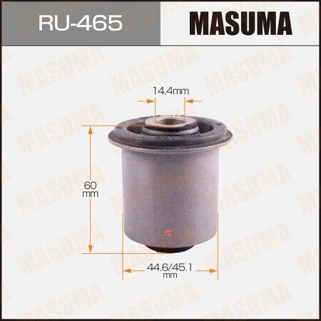 Silent block suspension bush Masuma, RU-465