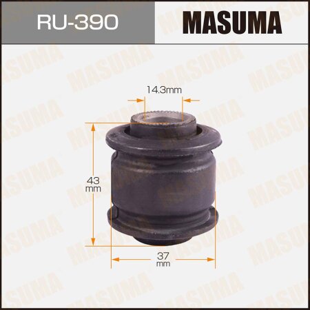 Silent block suspension bush Masuma, RU-390