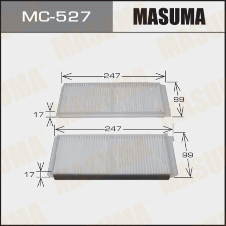 Cabin air filter Masuma, MC-527