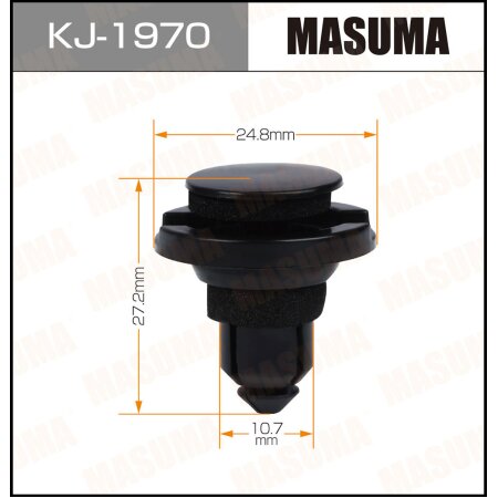 Retainer clip Masuma plastic, KJ-1970