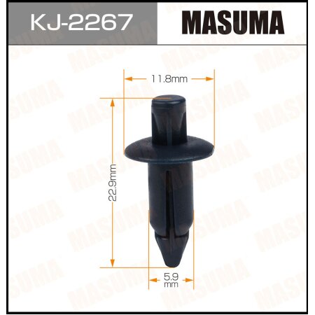 Retainer clip Masuma plastic, KJ-2267