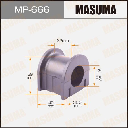 Stabilizer bar bushing Masuma, MP-666